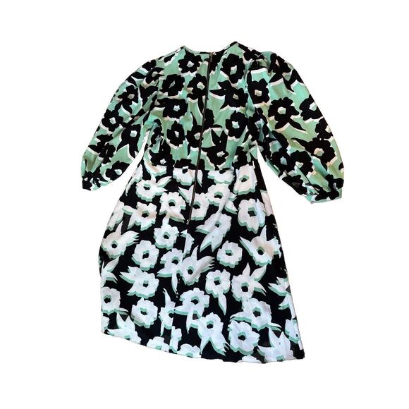 ModCloth Closet London 10 Floral Puff Sleeve Midi Dress NWT - Picture 7 of 9